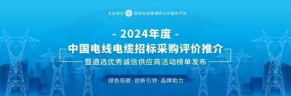 2024中国电线电缆十大领军品牌系列榜单发布